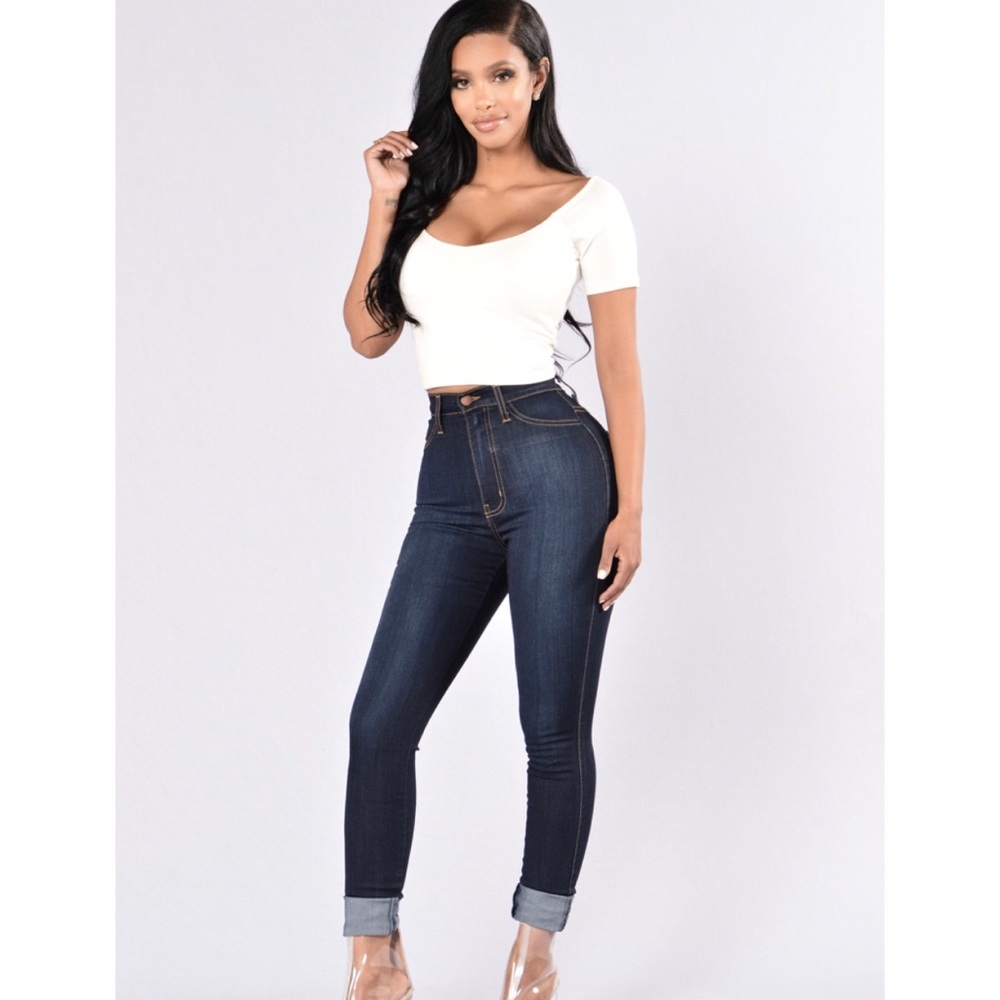 Fashion Nova Classic High Waisted Skinny Jeans